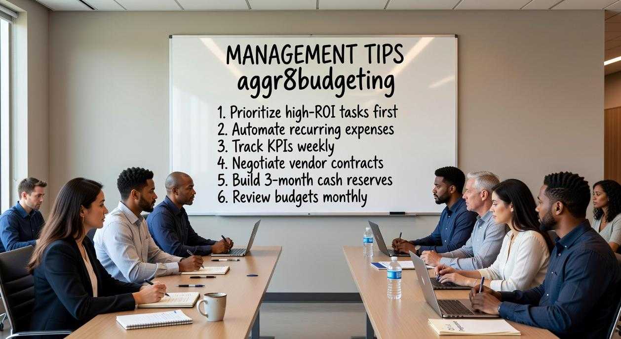 Management Tips Aggr8budgeting
