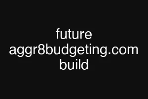 future aggr8budgeting.com build